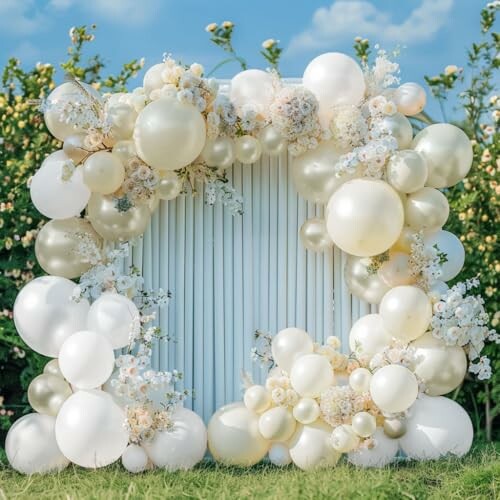 LUXURparty Pearl Balloon Garland Kit