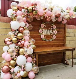 Beaumode Balloon Garland Arch