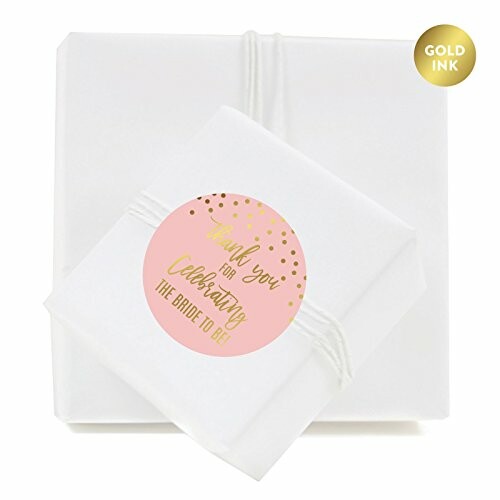 Andaz Press Blush Pink & Gold Stickers