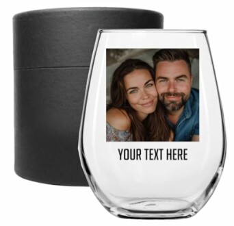 Personalized Wine Glass