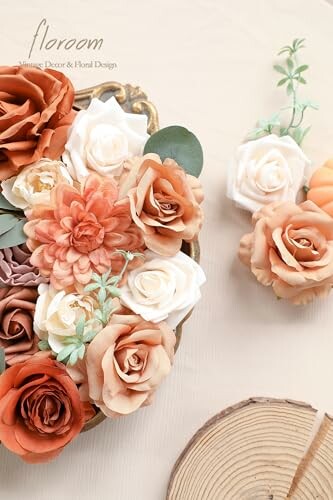 Floroom Terracotta Artificial Flowers