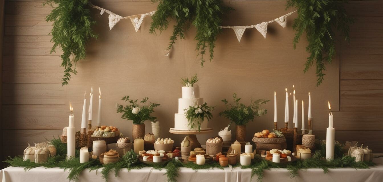 Eco-friendly Bridal Shower Decor