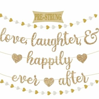 Love Laughter & Happily Ever After Banner