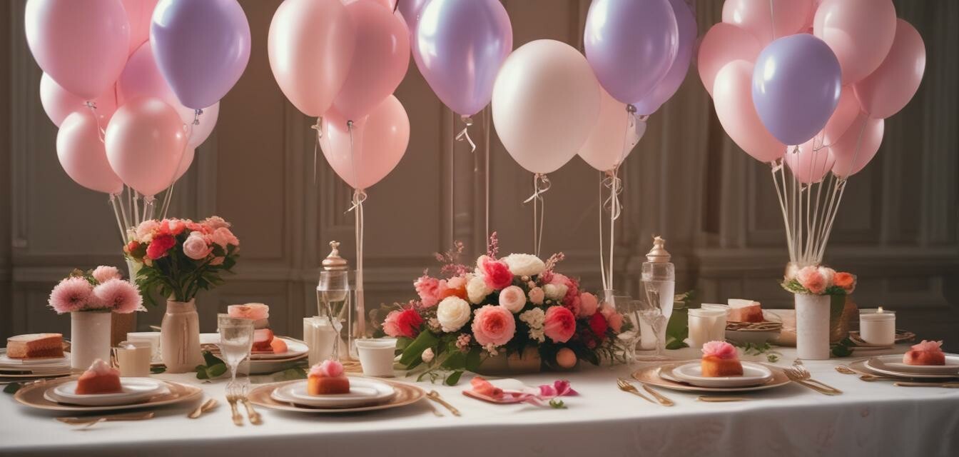 Luxury Bridal Shower Decor Inspiration