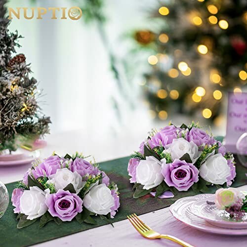 NUPTIO Flower Wedding Centrepieces